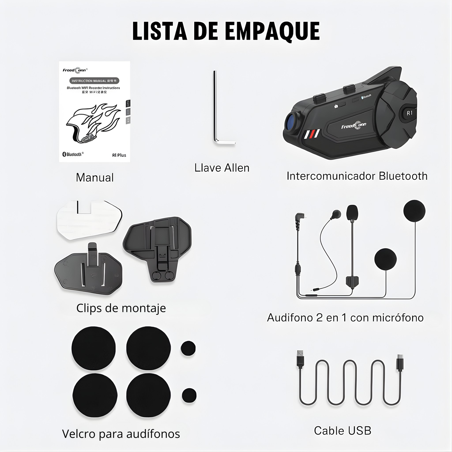 Intercomunicador R1 Plus
