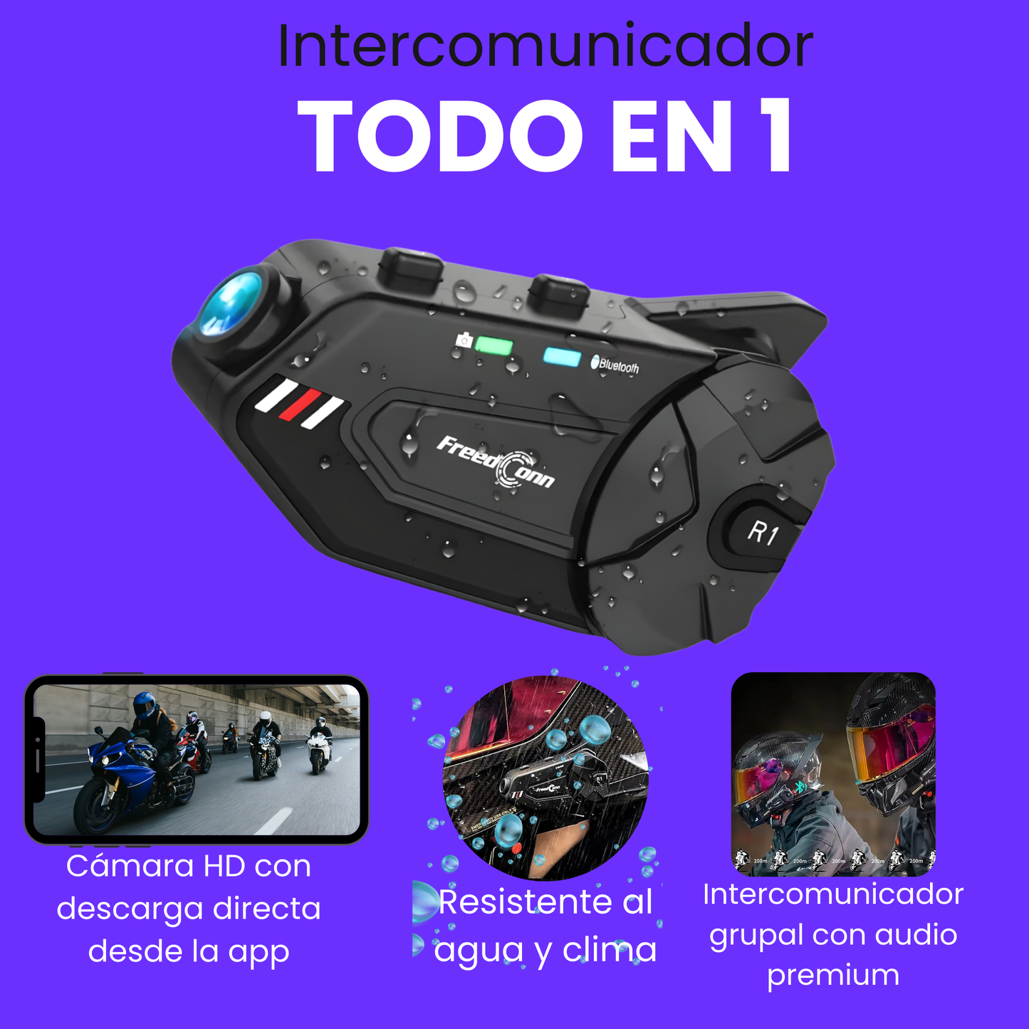 Intercomunicador R1 Plus